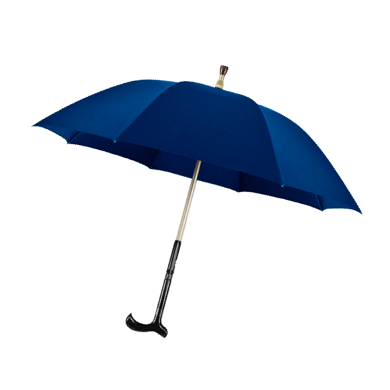 分離式拐杖傘 (2色) 拐杖/雨傘/二合一/銀髮族/助行/防滑/登山傘 87CUM2023