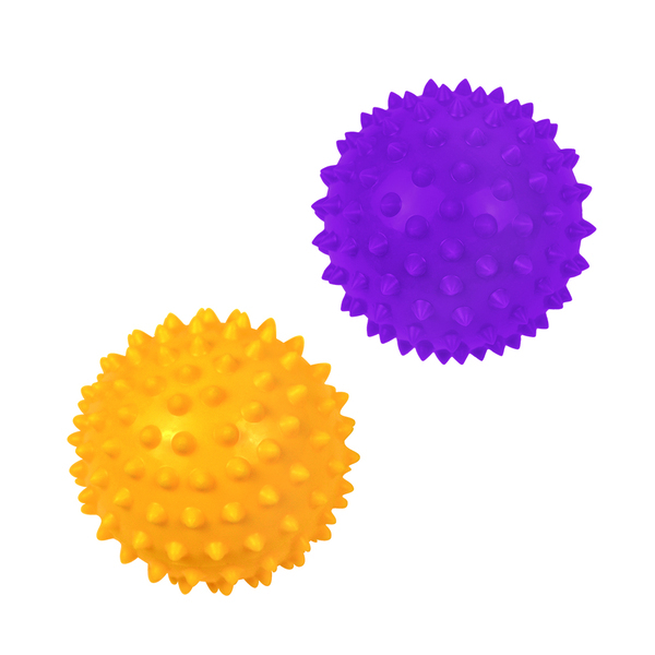 【永曄】健康按摩球-2入(10cm)(顏色隨機出貨)