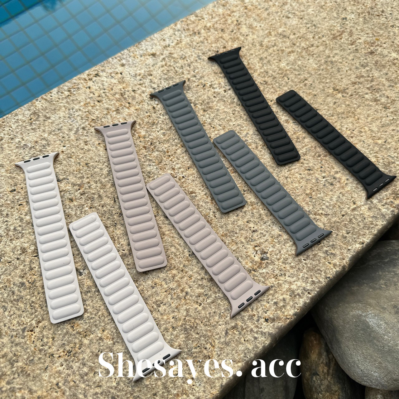 APPLE WATCH防水再升級|矽膠磁吸錶帶