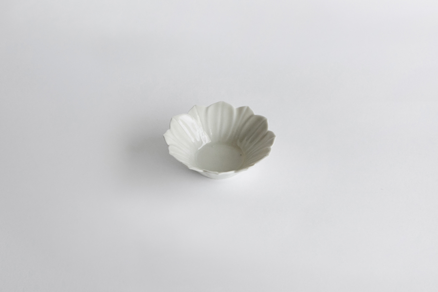 祥見知生選品-田村文宏-白磁蓮瓣缽