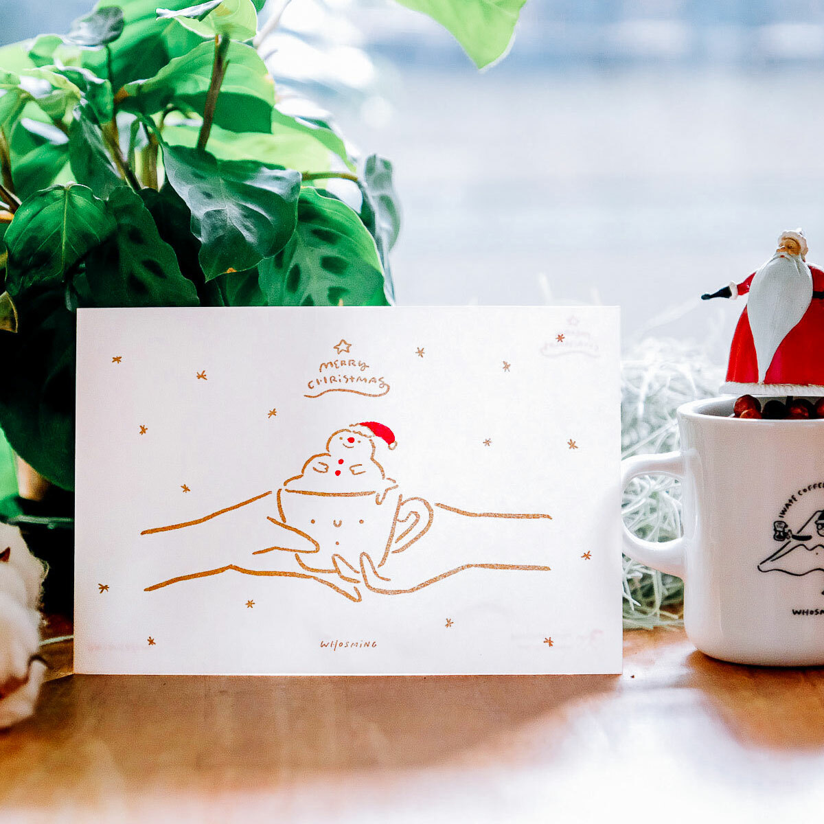 「XMAS CAPPU」聖誕卡片