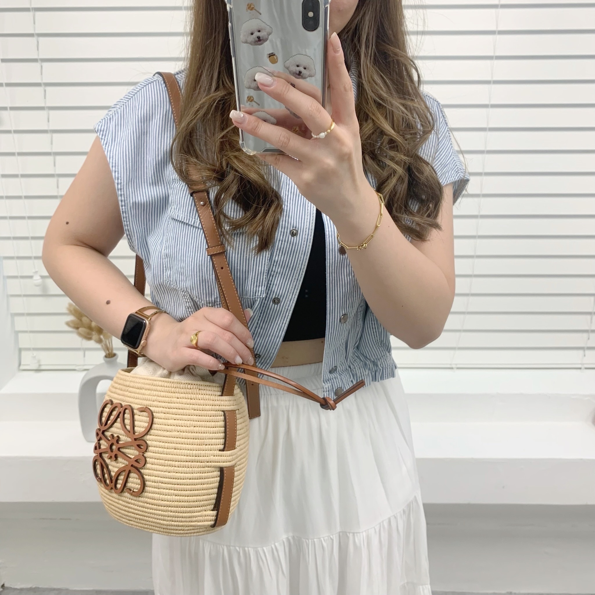 Loewe Beehive Basket Bag