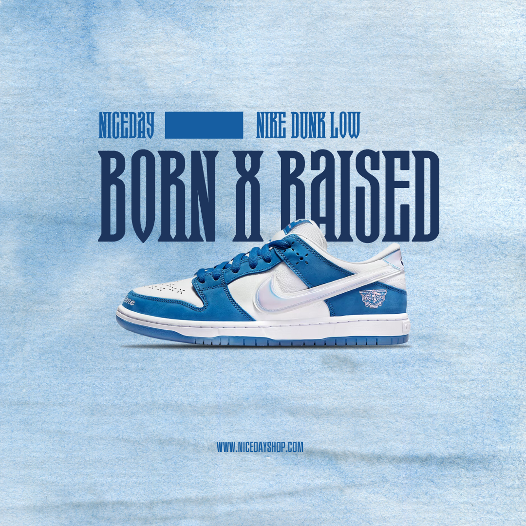 NICEDAY 代購Born x Raised × Nike SB Dunk Low Pro QS