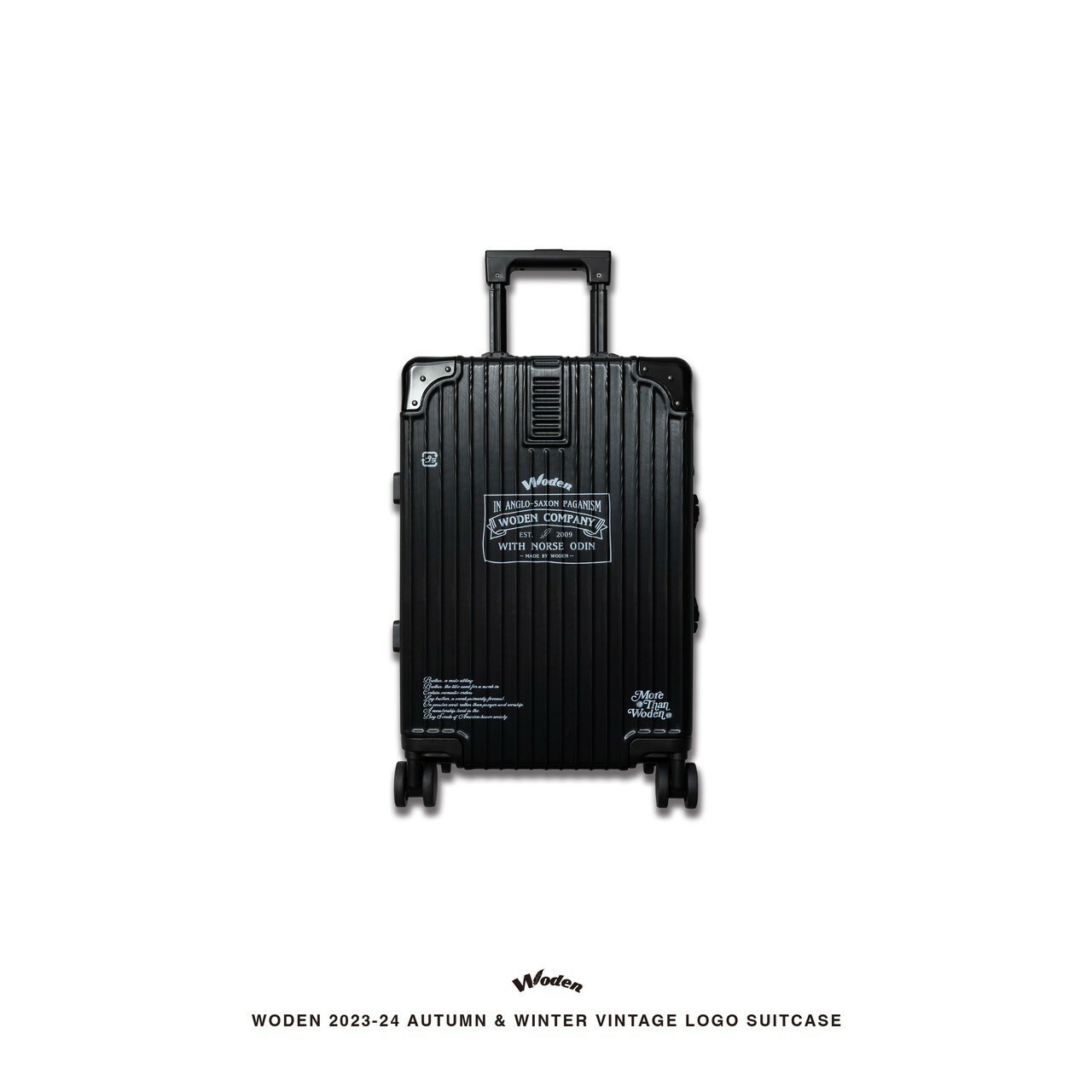 WODEN 2023-24 Autumn & Winter 019 Vintage logo Suitcase