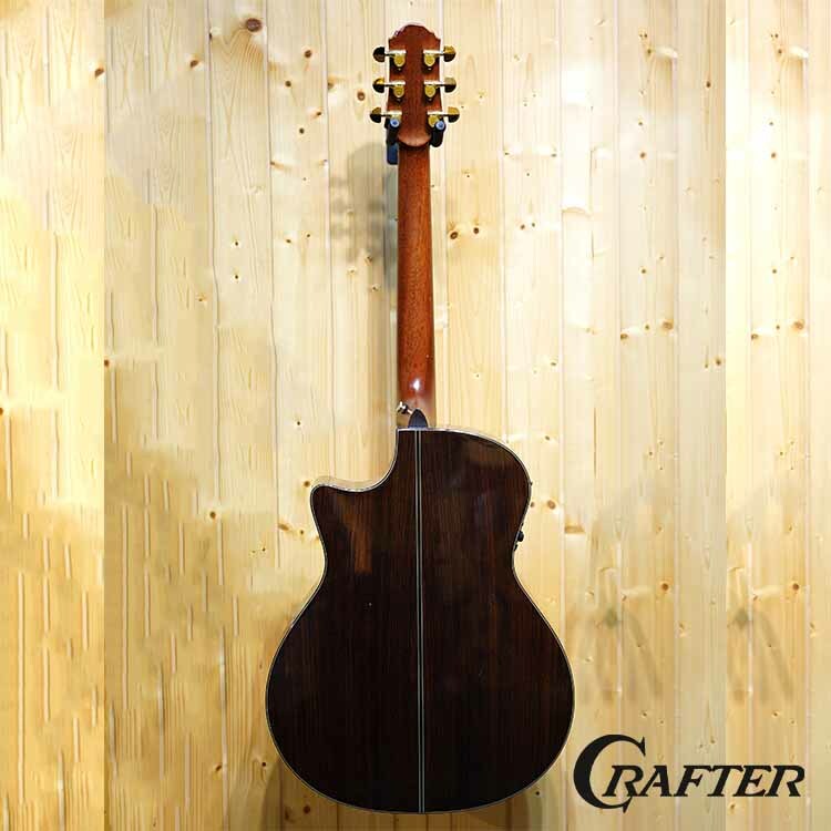 嚴選二手 韓廠 Crafter GLXE 4000/RS 全單板 木吉他 (含原廠case)