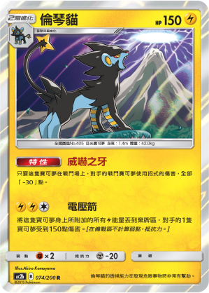 AC2BF 074/200 倫琴貓