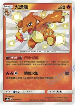 AC2BF 205/200 火恐龍
