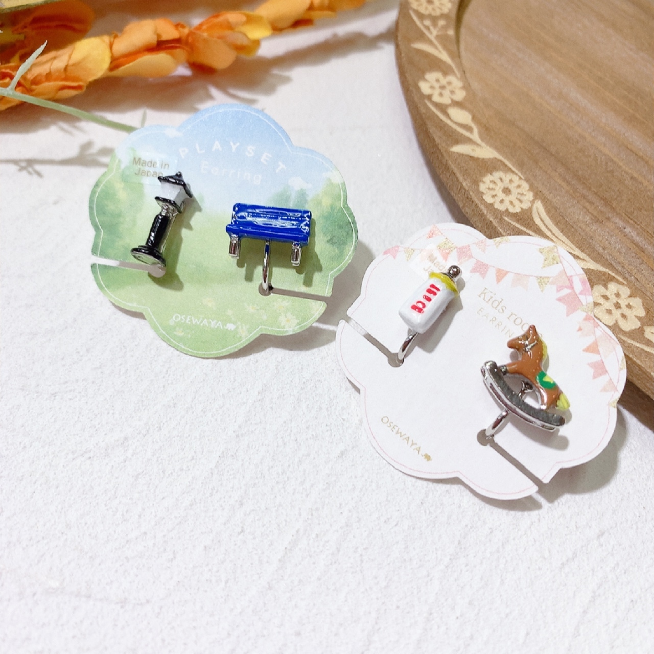 遊樂園耳夾耳環