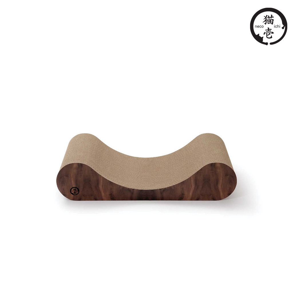 貓壹 抓抓床 躺躺枕 L 櫻桃木紋