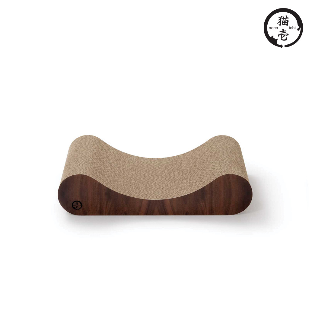 貓壹 抓抓床 躺躺枕 M 櫻桃木紋