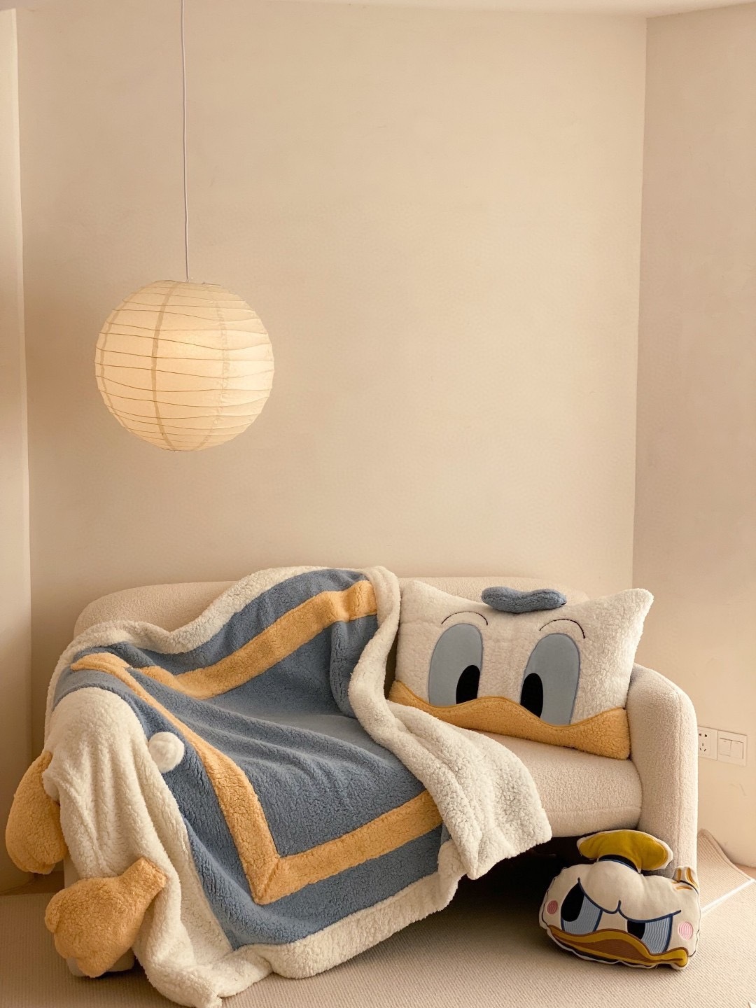 正版公司貨  迪士尼羊羔毛頂級棉被