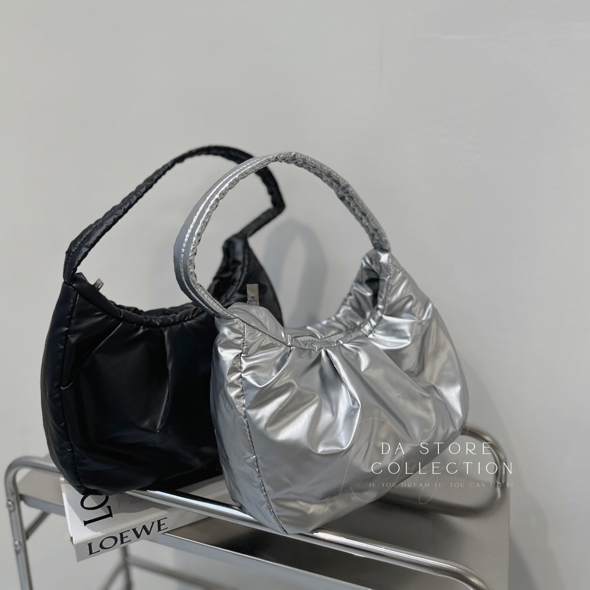 皺褶雲朵腋下包/三色