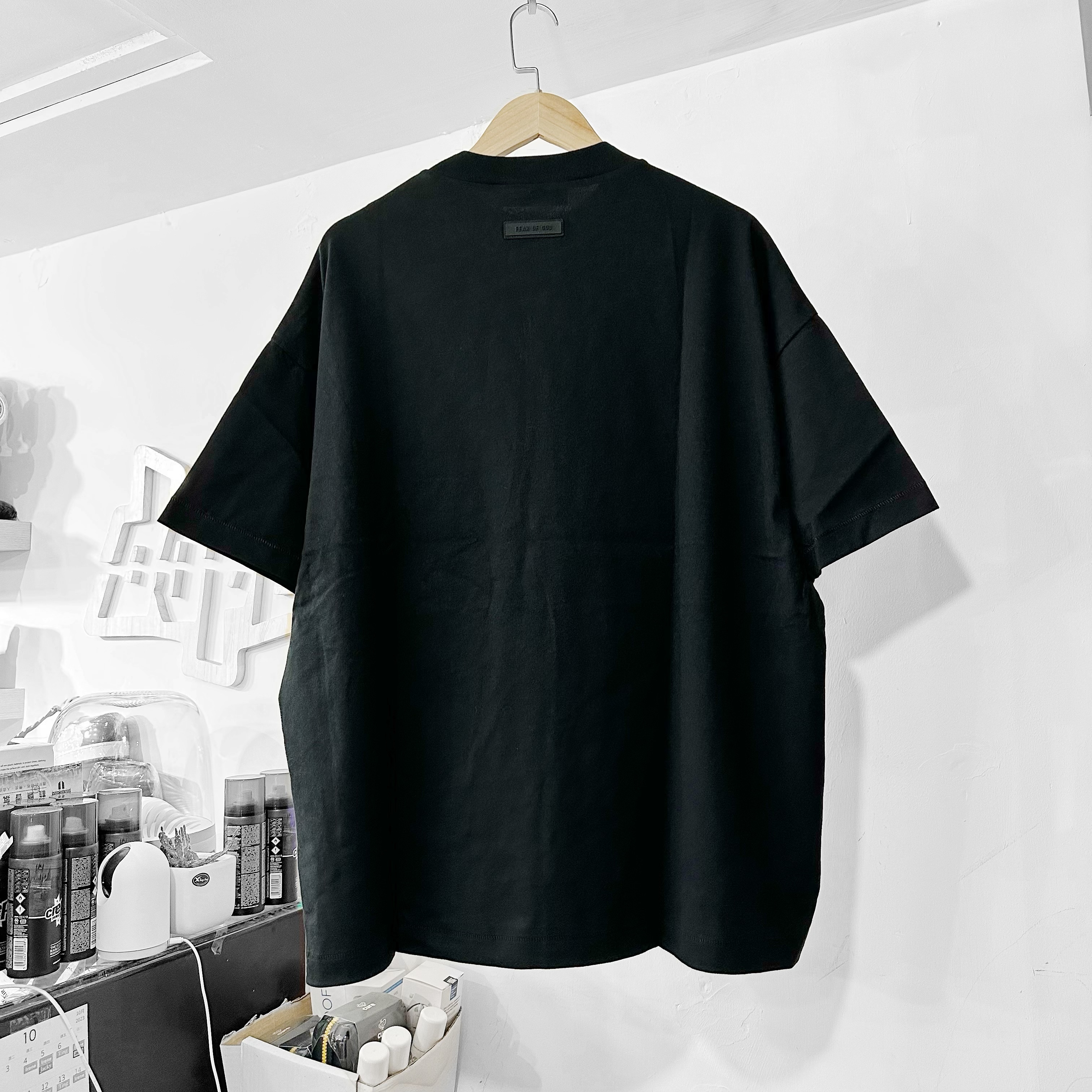 Fear Of God Essentials FW23 T-shirt Jet Black