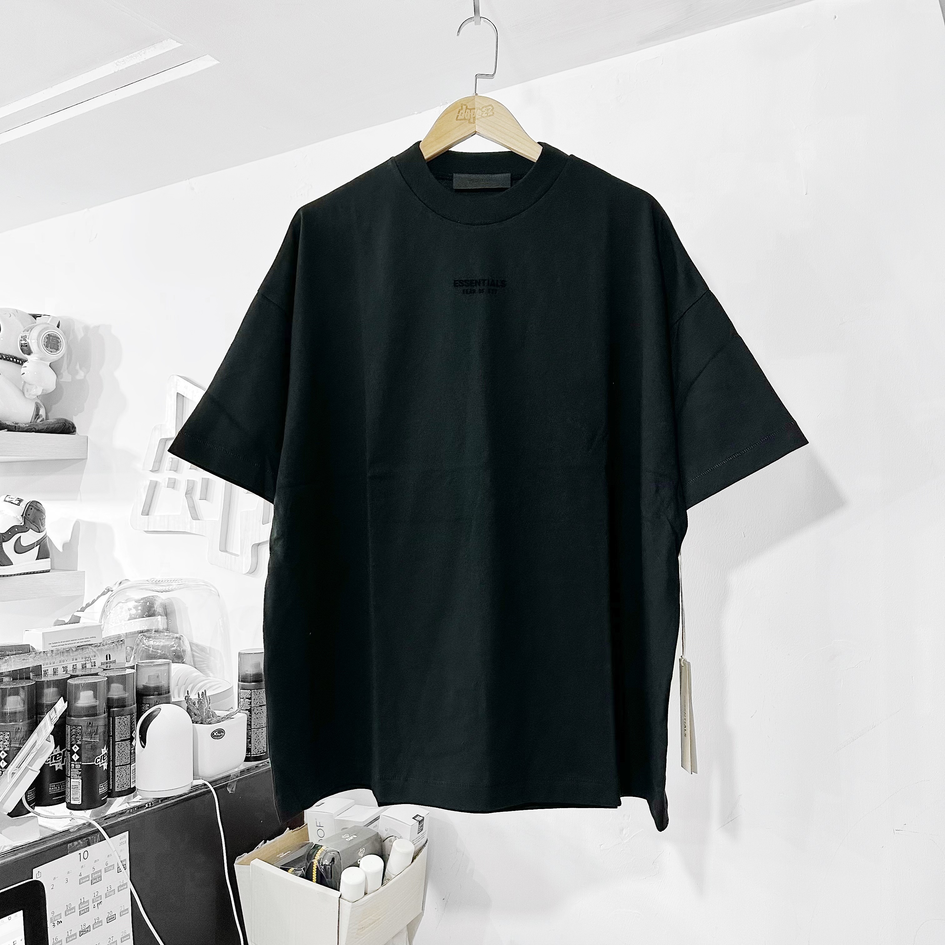 Fear Of God Essentials FW23 T-shirt Jet Black