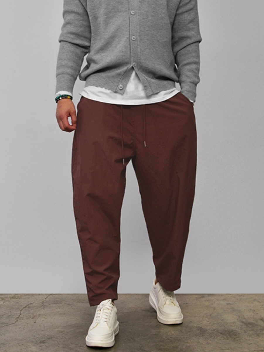 尼龍D環扣氣球休閒褲