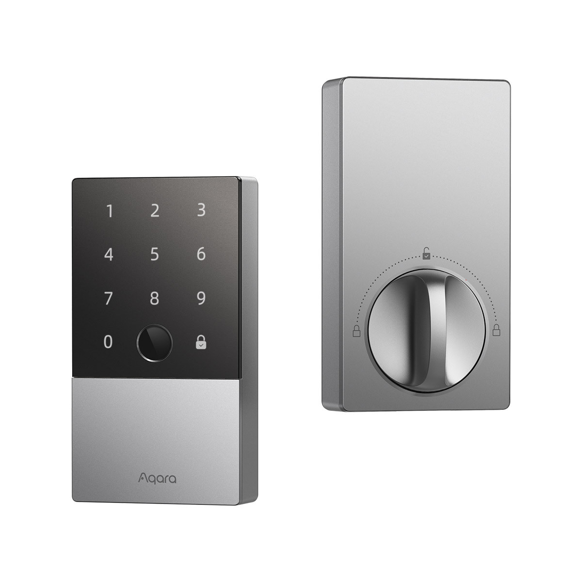 Aqara Smart Door Lock U100 with Hub E1  智能輔助鎖連網關套裝【香港行貨】