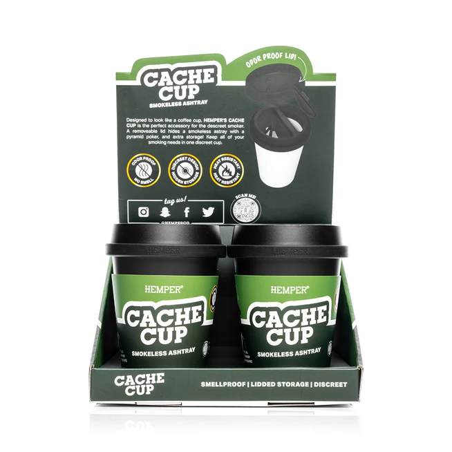 CACHE CUP SMOKELESS ASHTRAY BY HEMPER