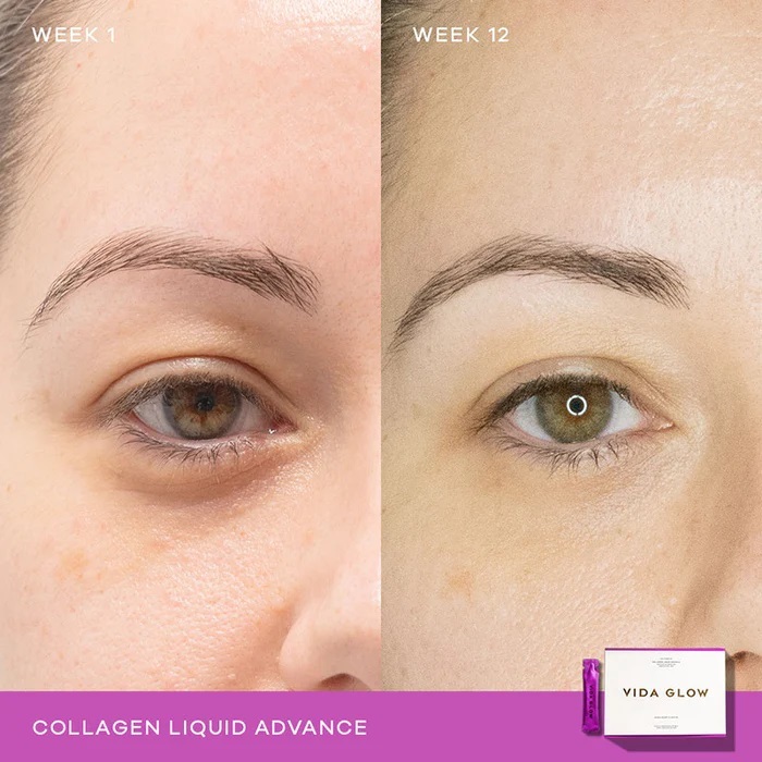 Vida Glow 混合漿果膠原蛋白液體高級 15 x 12.4 毫升