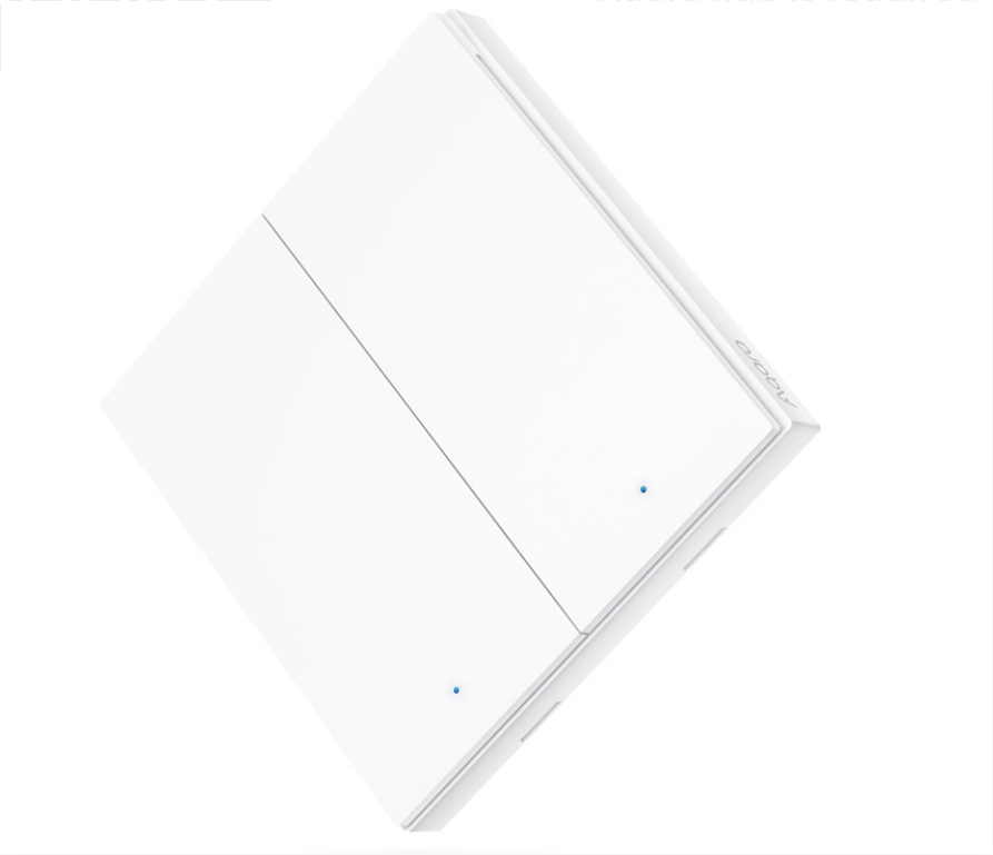 Aqara Wireless Switch H1 （Double Rocker）無線遙控開關 H1（雙鍵版）【香港行貨】