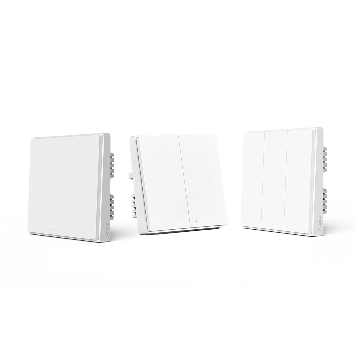 Aqara Smart Wall Switch D1 智能牆壁開關 (零火線 單鍵版/雙鍵版/三鍵版)【香港行貨】