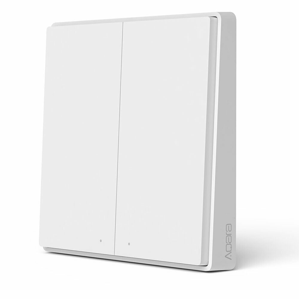 Aqara Wireless Wall Switch D1 無線遙控開關 (單鍵版/雙鍵版)【香港行貨】