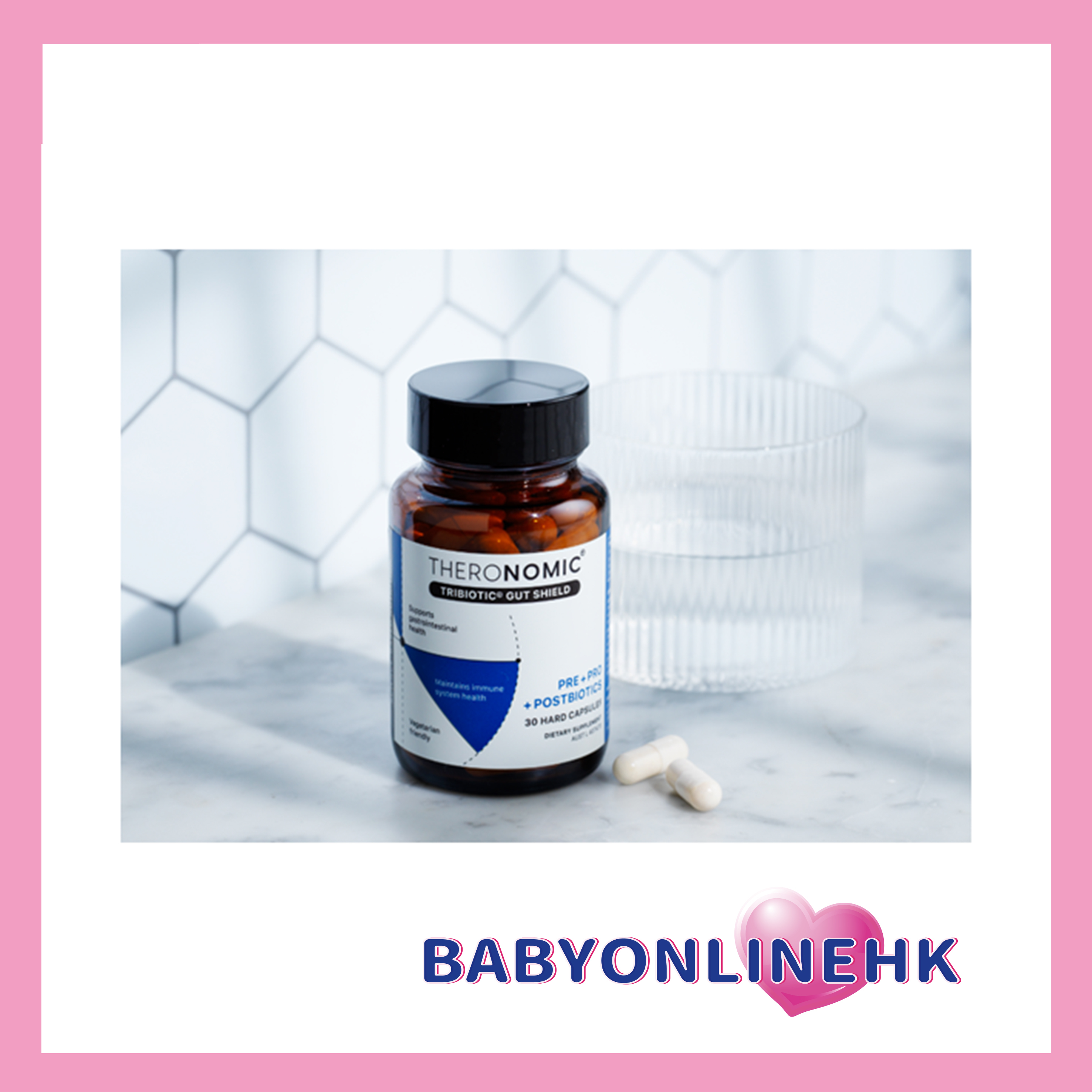 澳洲TheroNomic頌科三生元益生菌膠囊後生元調理腸道菌羣健康30粒