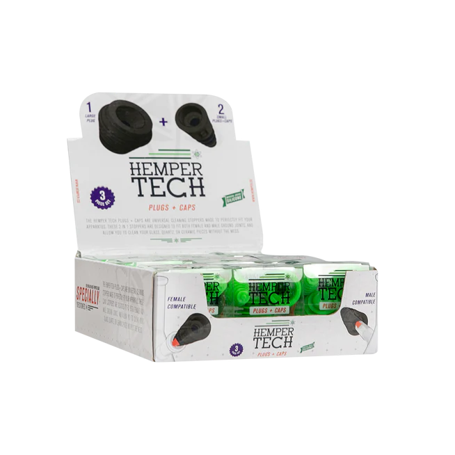 CLEANING PLUGS+CAPS BY HEMPER TECH