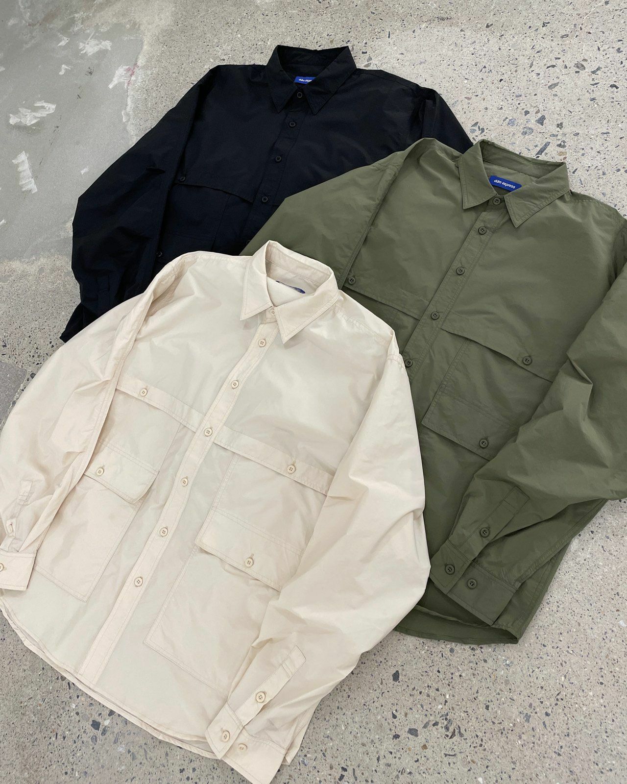 淨色長袖恤衫 DDM-017JK