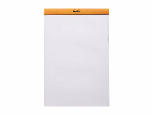 空白 A4 上掀式筆記本/便條本 N°19｜法國 Rhodia