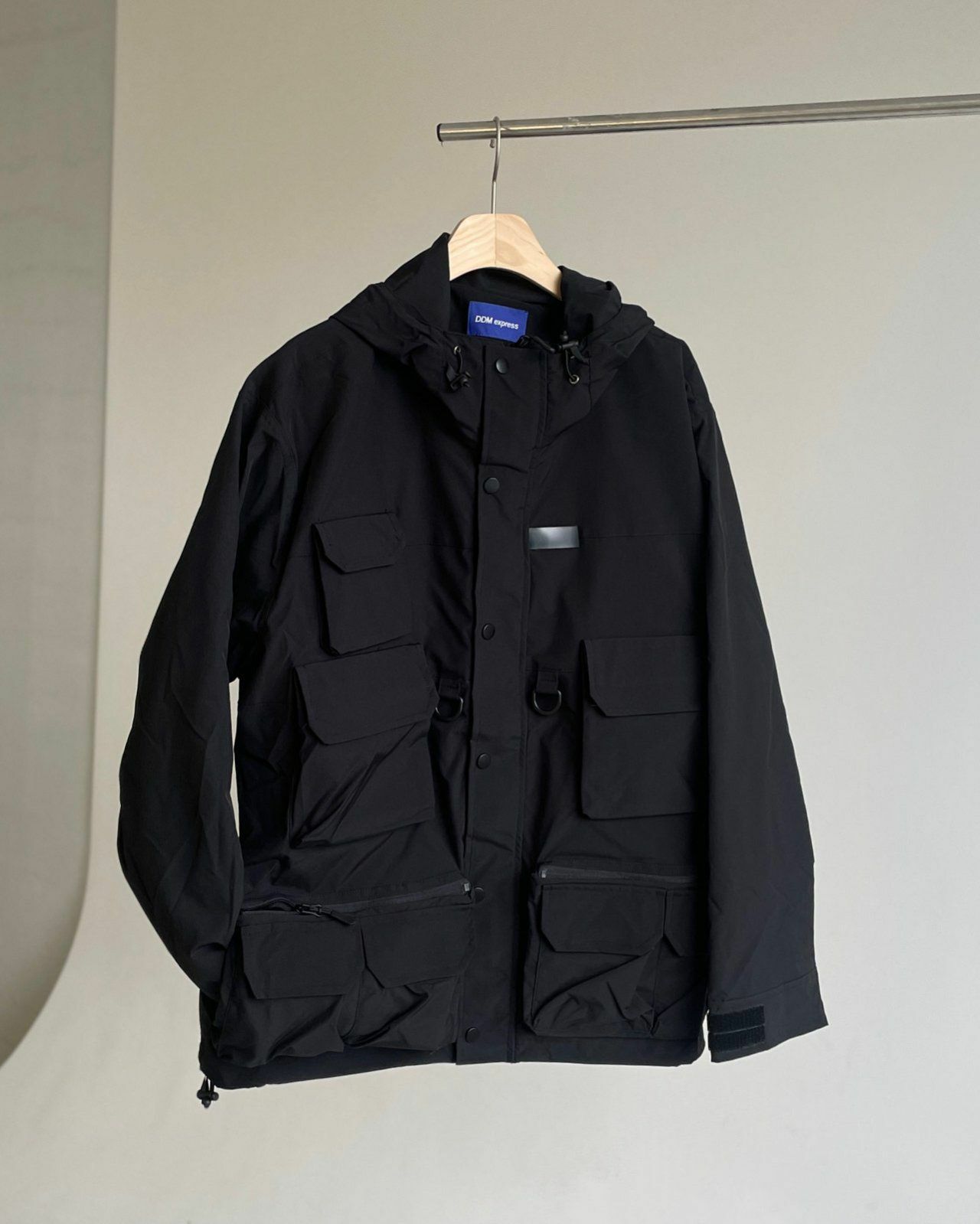 淨色連帽拉鍊外套 DDM-021JK