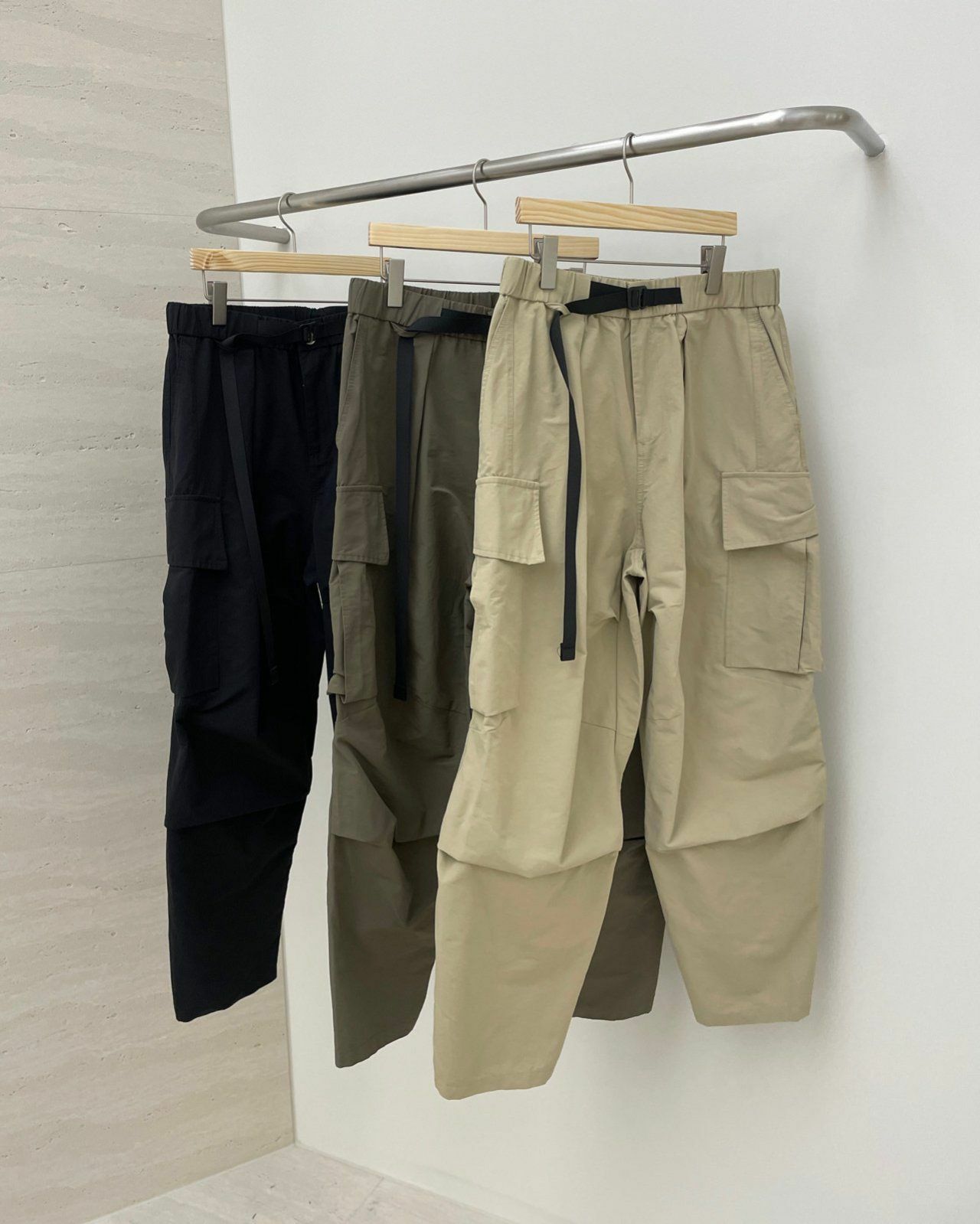 淨色工裝鬆身褲 DDM-024P