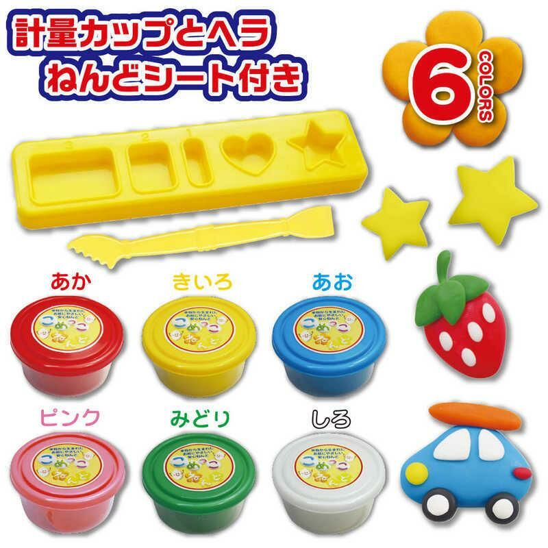 日本直送 趣味米黏土6色套裝