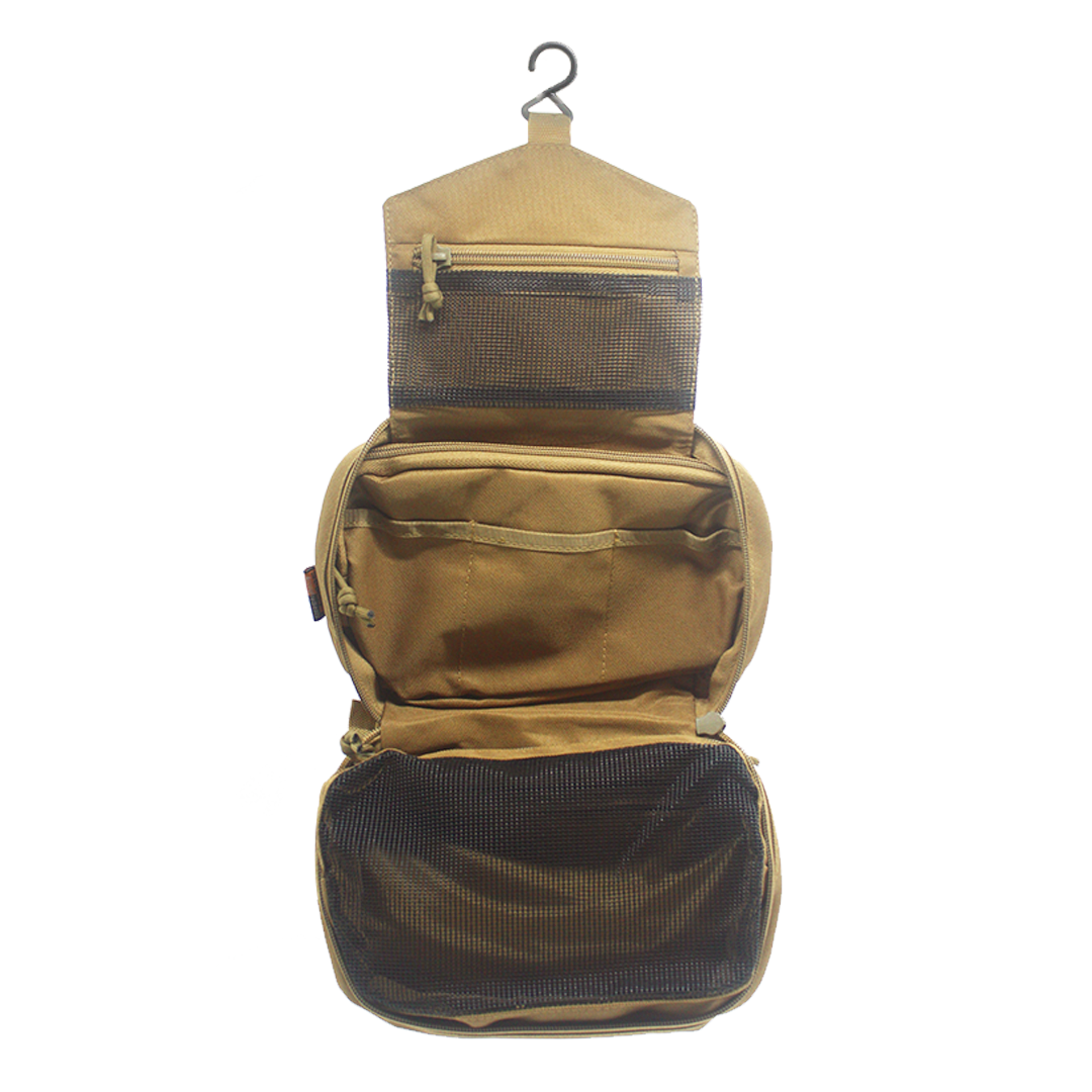 戶外軍風盥洗包 卡其色 70CTP721