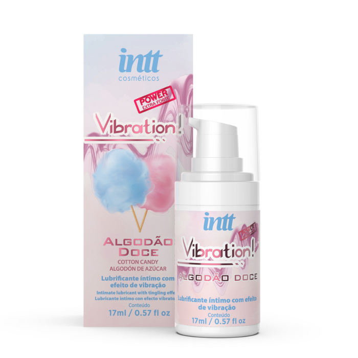 Intt Vibration Orgasm Liquid Cotton Candy Flavour 17mL