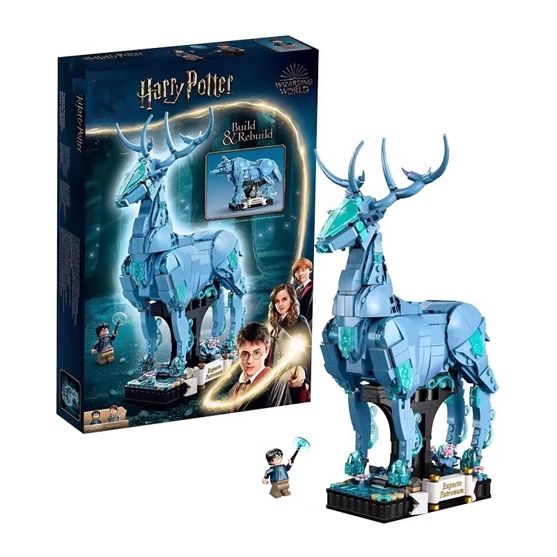 MOC Harry Potter Expecto Patronum Buildings Set Fit Lego NO BOX NA87665