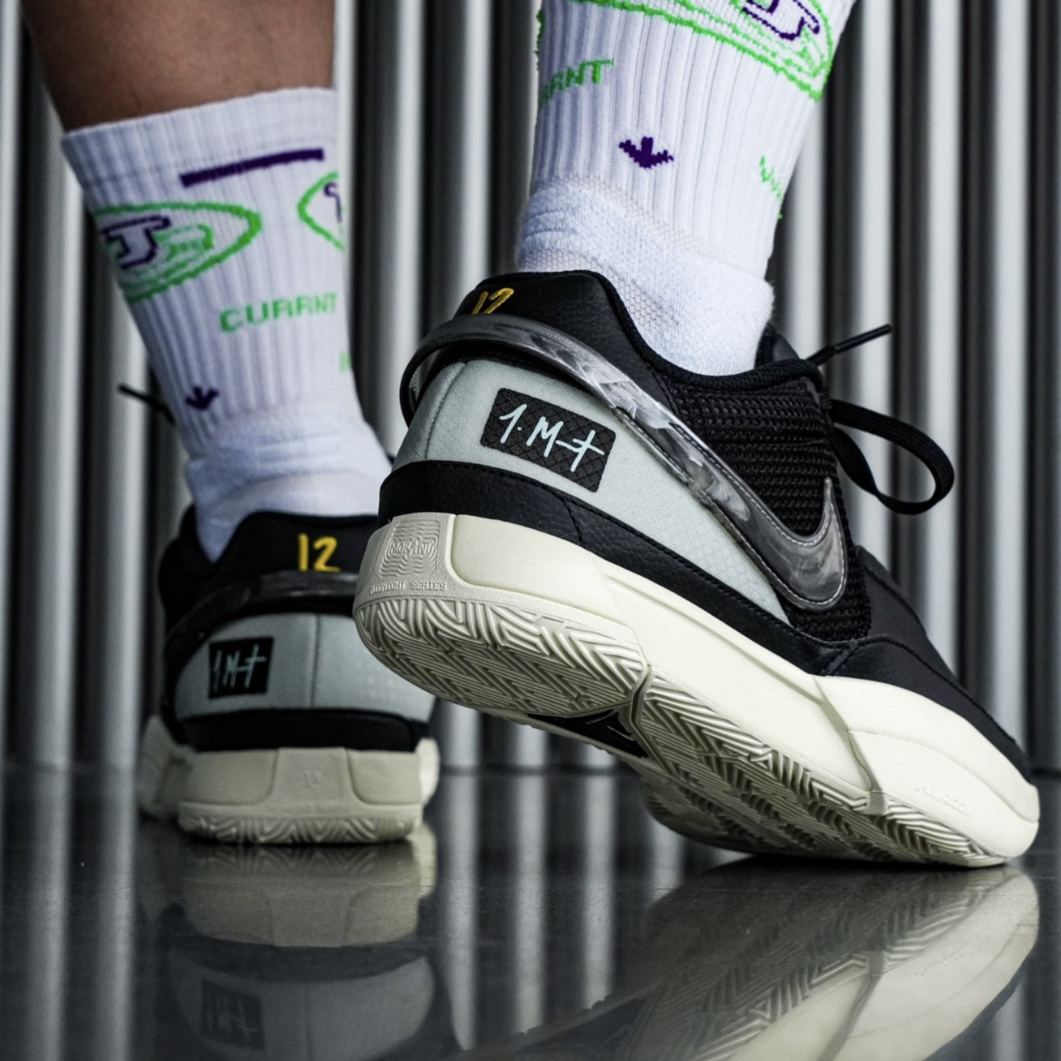 Nike Ja 1 "Fly" EP 灰黑奶油白 實戰籃球鞋 灰熊 莫蘭特