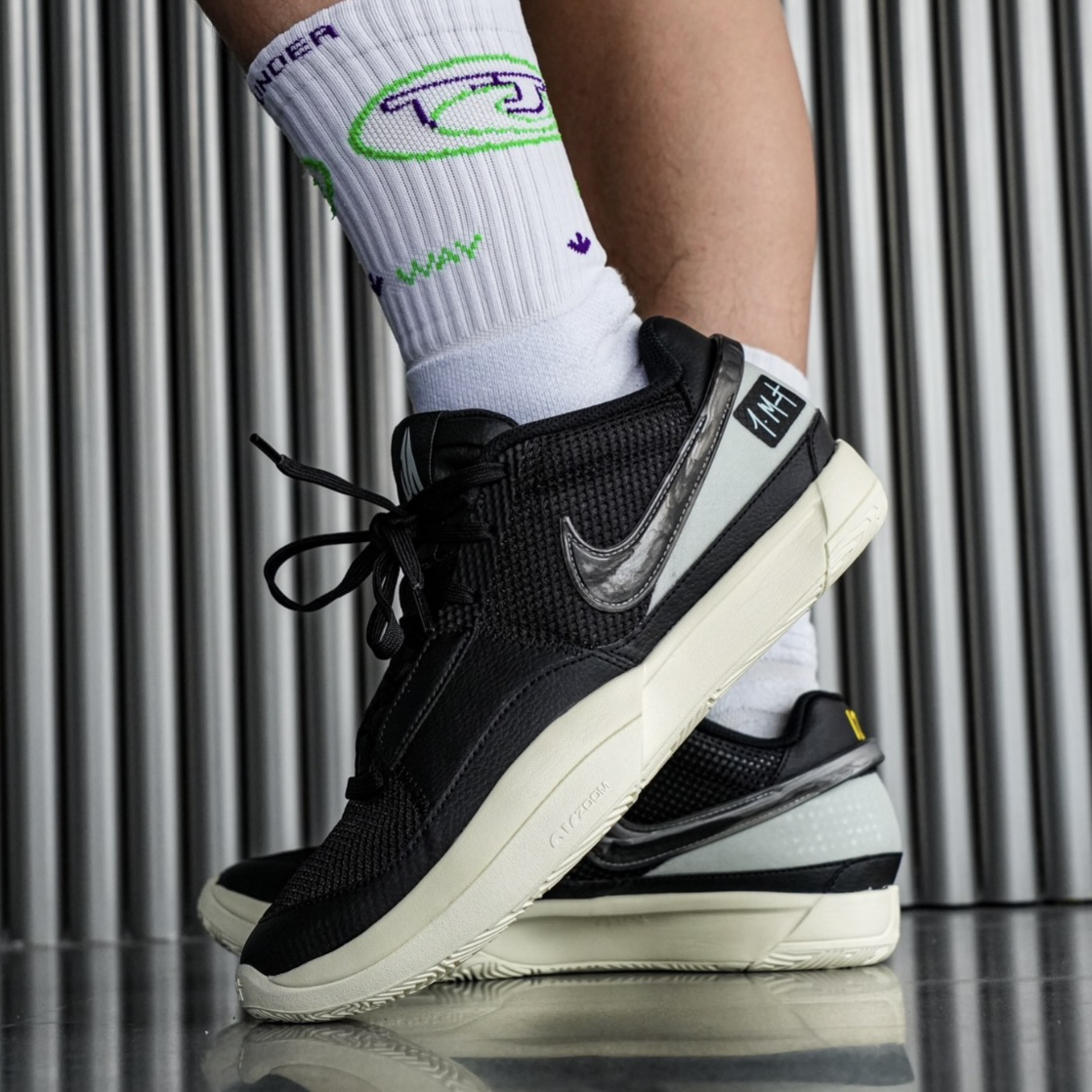 Nike Ja 1 "Fly" EP 灰黑奶油白 實戰籃球鞋 灰熊 莫蘭特