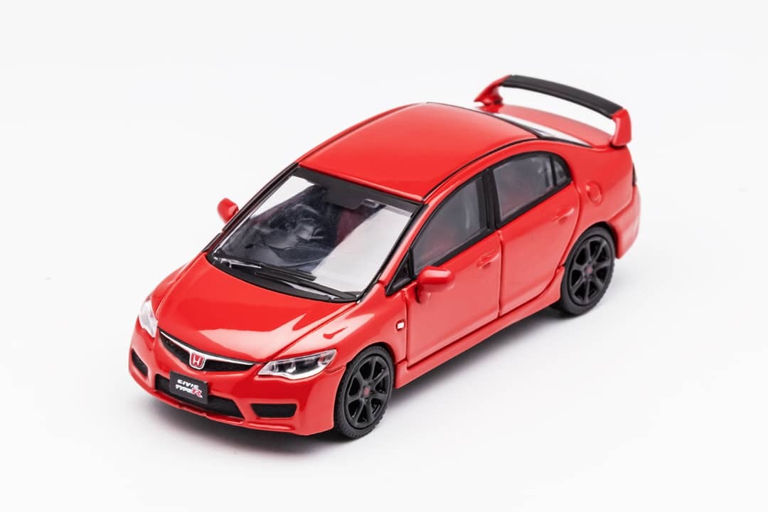 預訂:1/64 DCT #84 Honda Civic Type R FD2 Red RHD ( LL-021