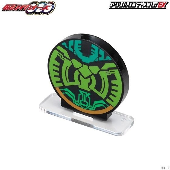 Pbandai 預訂2024/1月 アクリルロゴディスプレイEX 仮面ライダーオーズ ガタキリバコンボ マーク