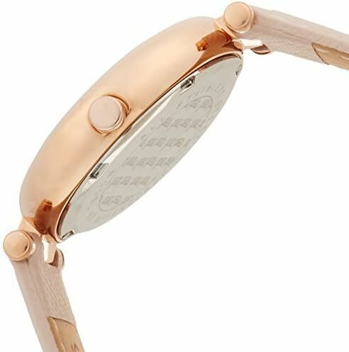 萬年鐘錶 - FOLLI FOLLIE 莫蘭迪粉膚色皮革款典雅女錶  WF16R029SPS  錶徑32MM