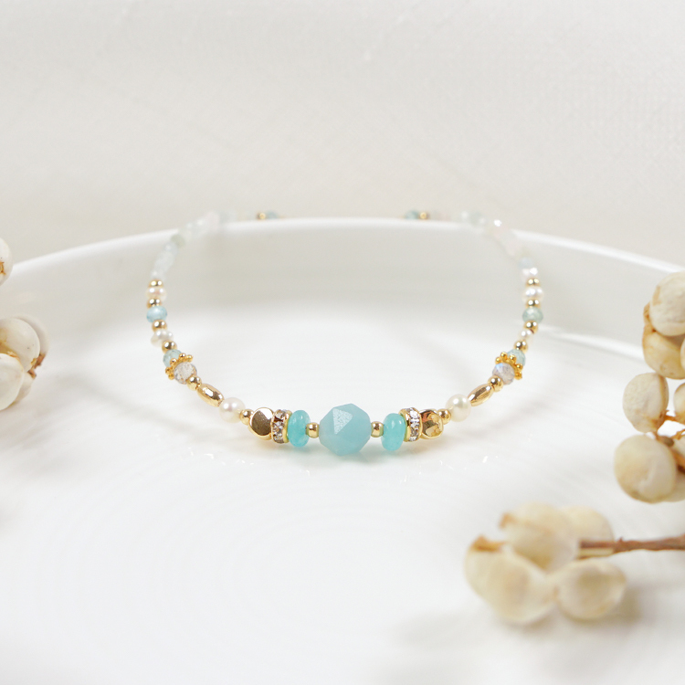 ｜貴人運｜午後邂逅 – 天河石 – 手鍊