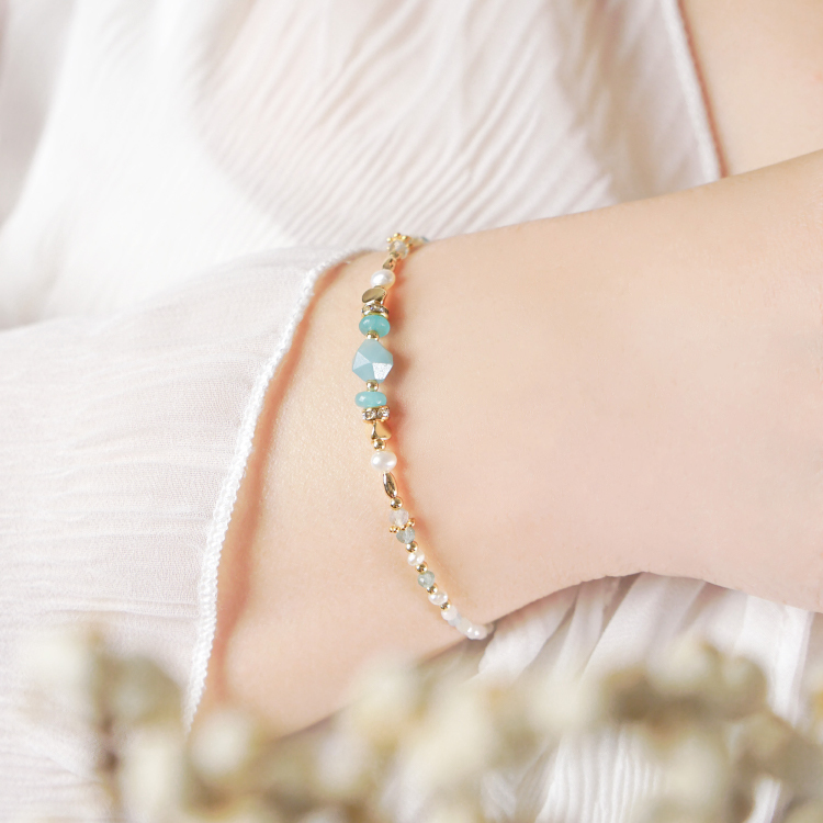 ｜貴人運｜午後邂逅 – 天河石 – 手鍊