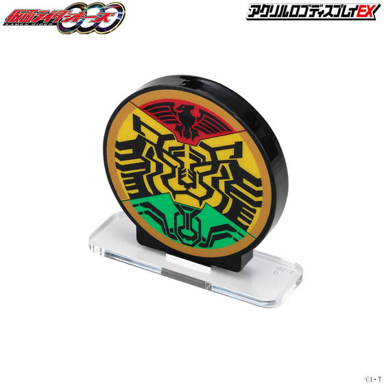Pbandai 預訂2024/1月 アクリルロゴディスプレイEX 仮面ライダーオーズ スーパータトバ マーク