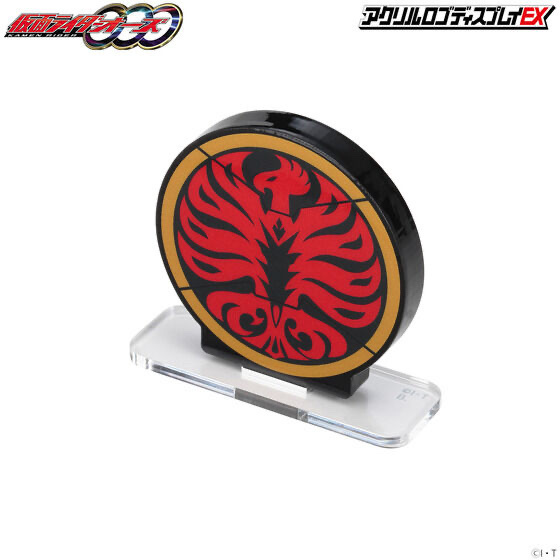 Pbandai 預訂2024/1月 アクリルロゴディスプレイEX 仮面ライダーオーズ タジャドルコンボ マーク