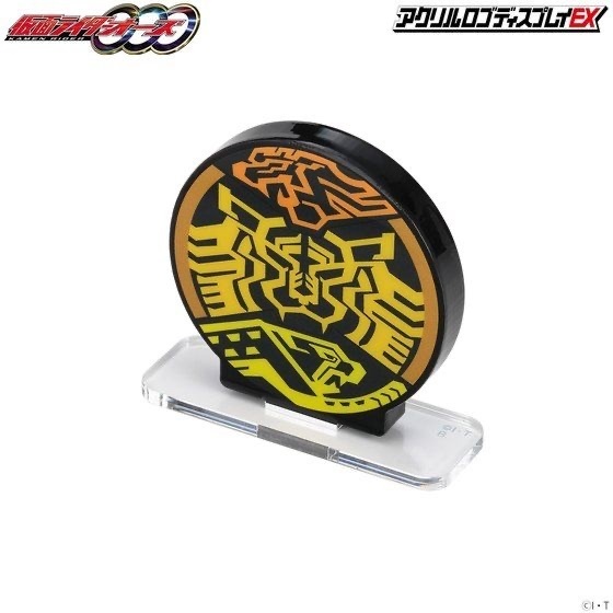 Pbandai 預訂2024/1月 アクリルロゴディスプレイEX 仮面ライダーオーズ ラトラーター コンボ マーク