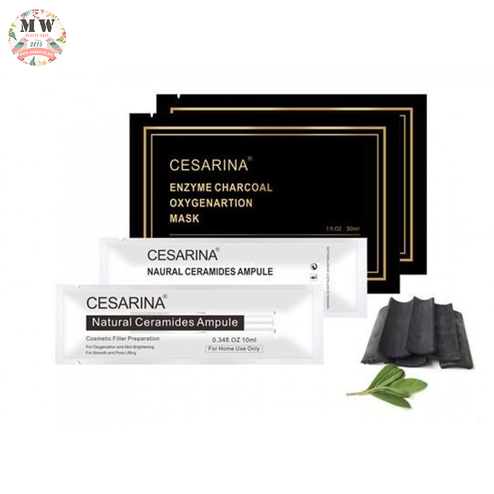 Cesarina 竹炭酵素氧氣吸塵去油收毛孔療程（1盒6套療程）