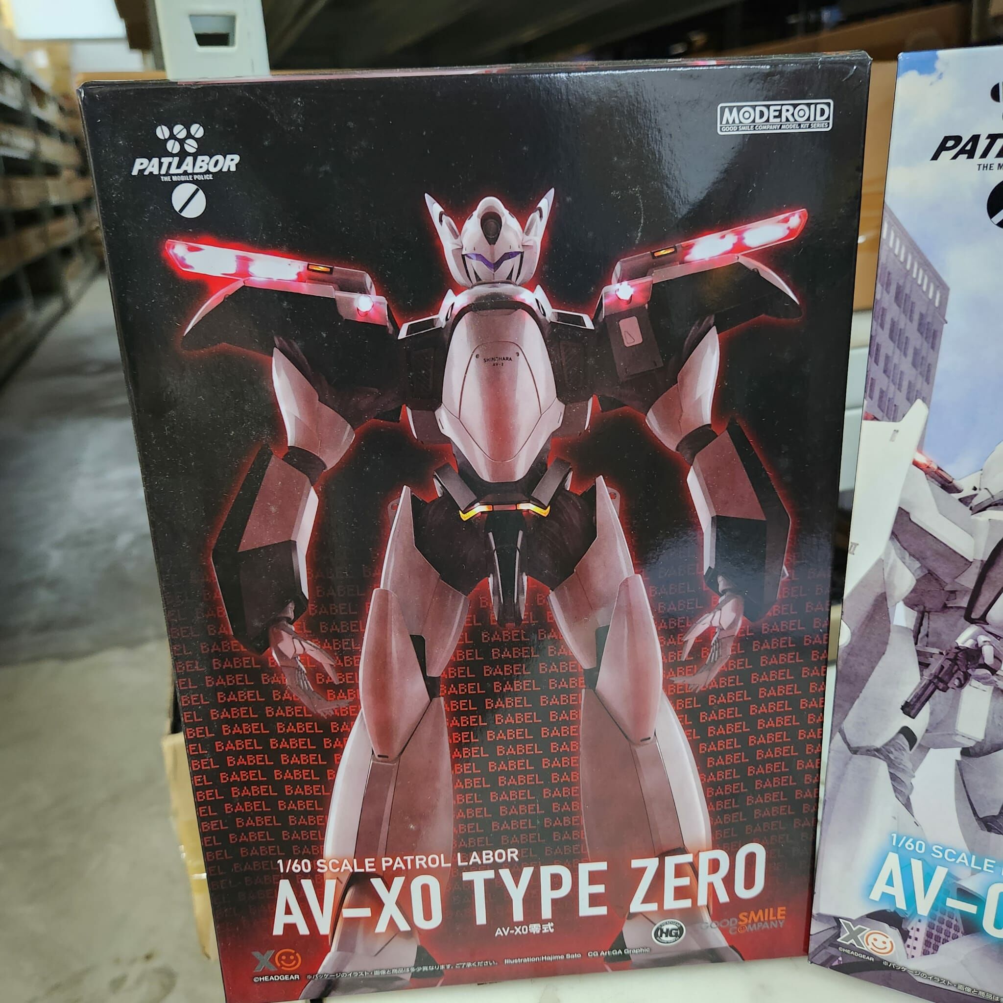 1:60 模型 Good smile Moderoid Patlabor AV-X0 Type Zero 零式