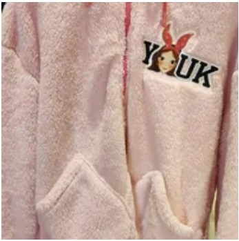 [S] YSW LUNA COSTUME HOODED FUR JUMPER,PINK, H4WJP04PKLNF (SYW218)