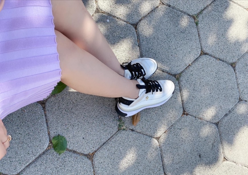 真皮拼接真皮運動鞋(35-40)(多色)