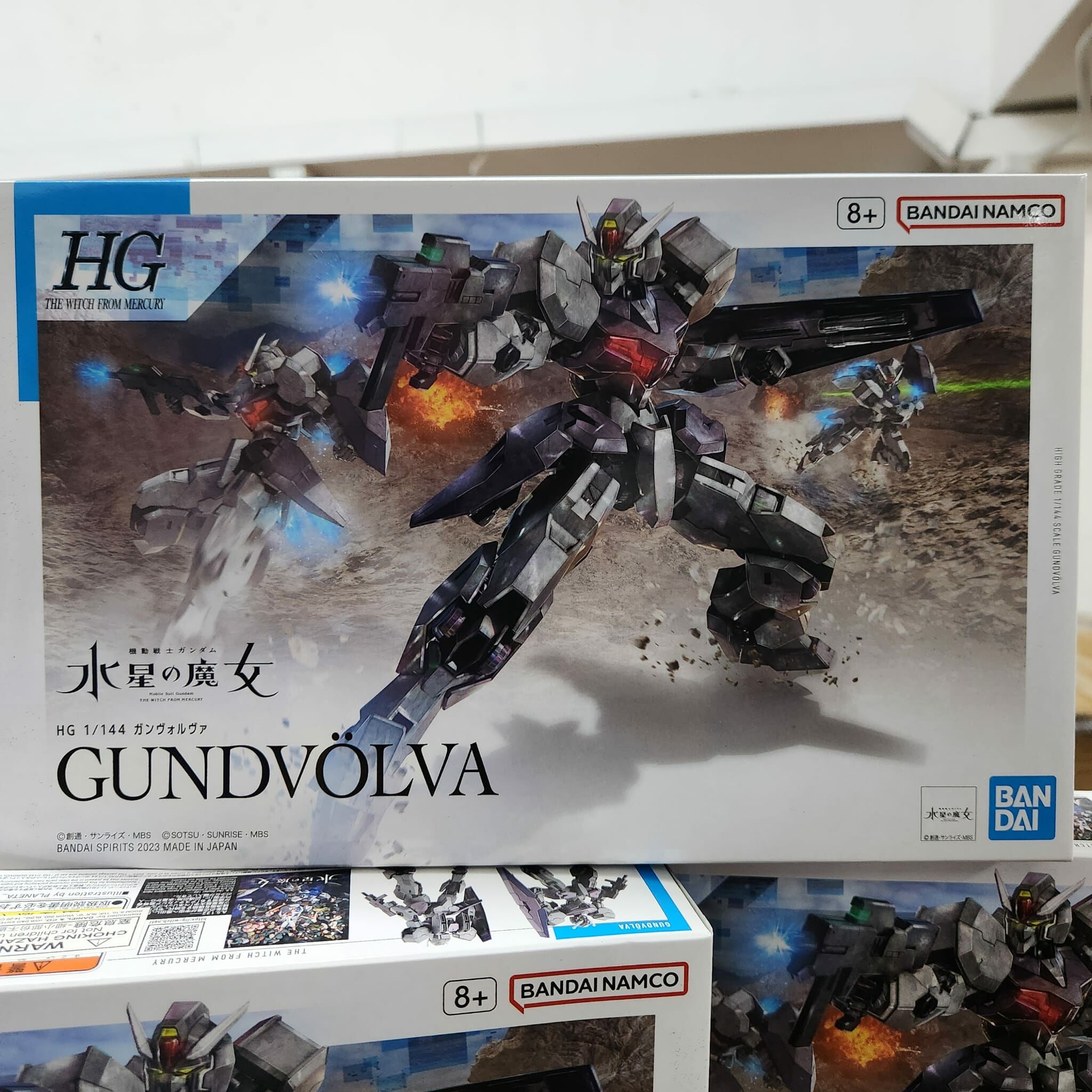 Bandai 高達模型 水星魔女 HG Gundvolva HG鋼沃爾凡